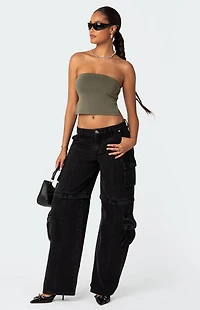 Edikted Tao Open Back Tube Top