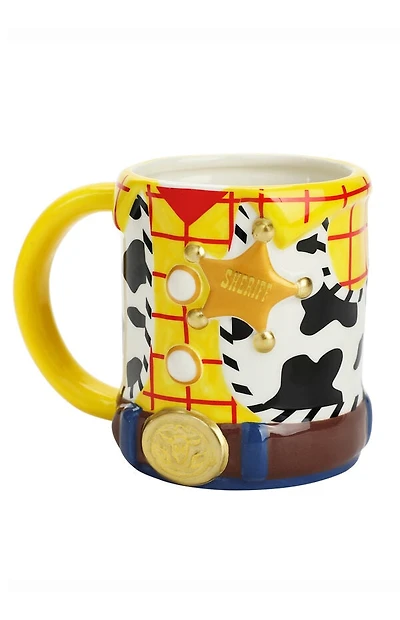 Toy Story Woody Outfit Sculpted Ceramic Mug