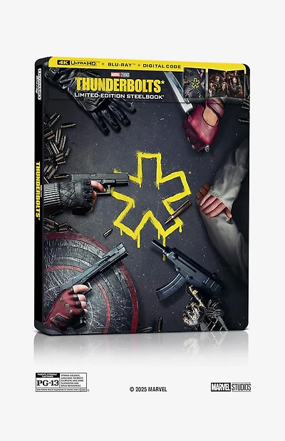 Thunderbolts Limited Edition Steelbook Blu Ray Disc