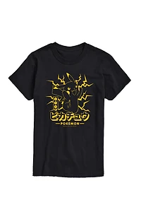 Hybrid Apparel Pokémon Pikachu Lightning T-Shirt