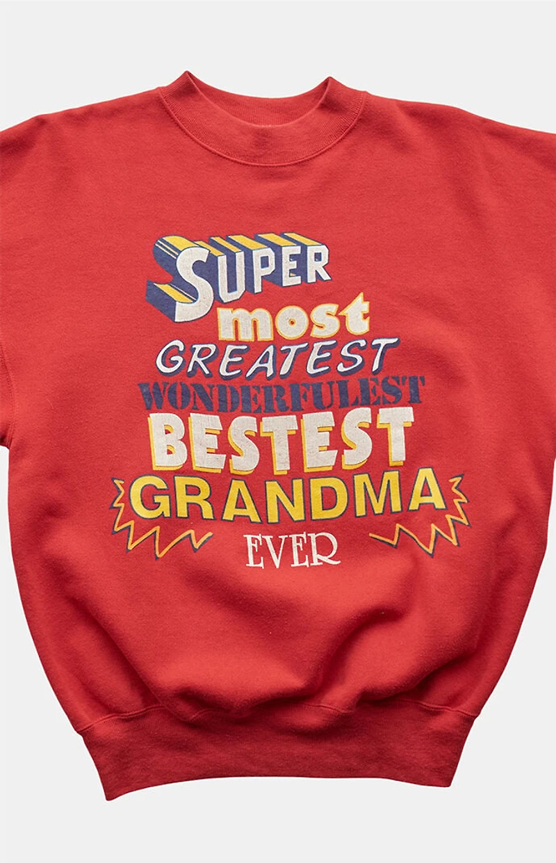 PS VINTAGE '90s Best Grandma Sweatshirt
