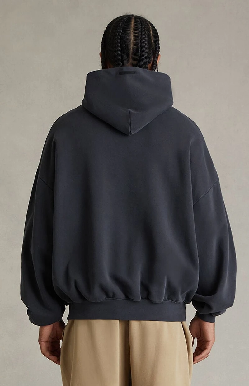 Fear of God ESSENTIALS Faded Black Training '90s Hoodie
