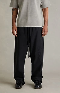 Fear of God ESSENTIALS Vintage Black Active Trace Baggy Track Pants