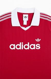 adidas Red Drop Needle Short Sleeve Jersey