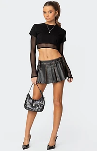 Edikted Rella Layered Long Sleeve T-Shirt