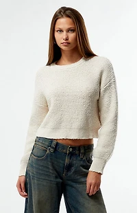 LA Hearts Snug Waffle Knit Sweater