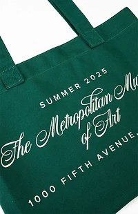 The Met x Pacsun Green Impresa Tote Bag