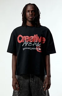 Pacsun Creative Archive Cropped Boxy T-Shirt