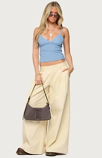 Edikted Hemsley Striped Ribbed Tank Top