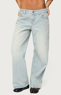 Edikted Petite Ace Relaxed Jeans