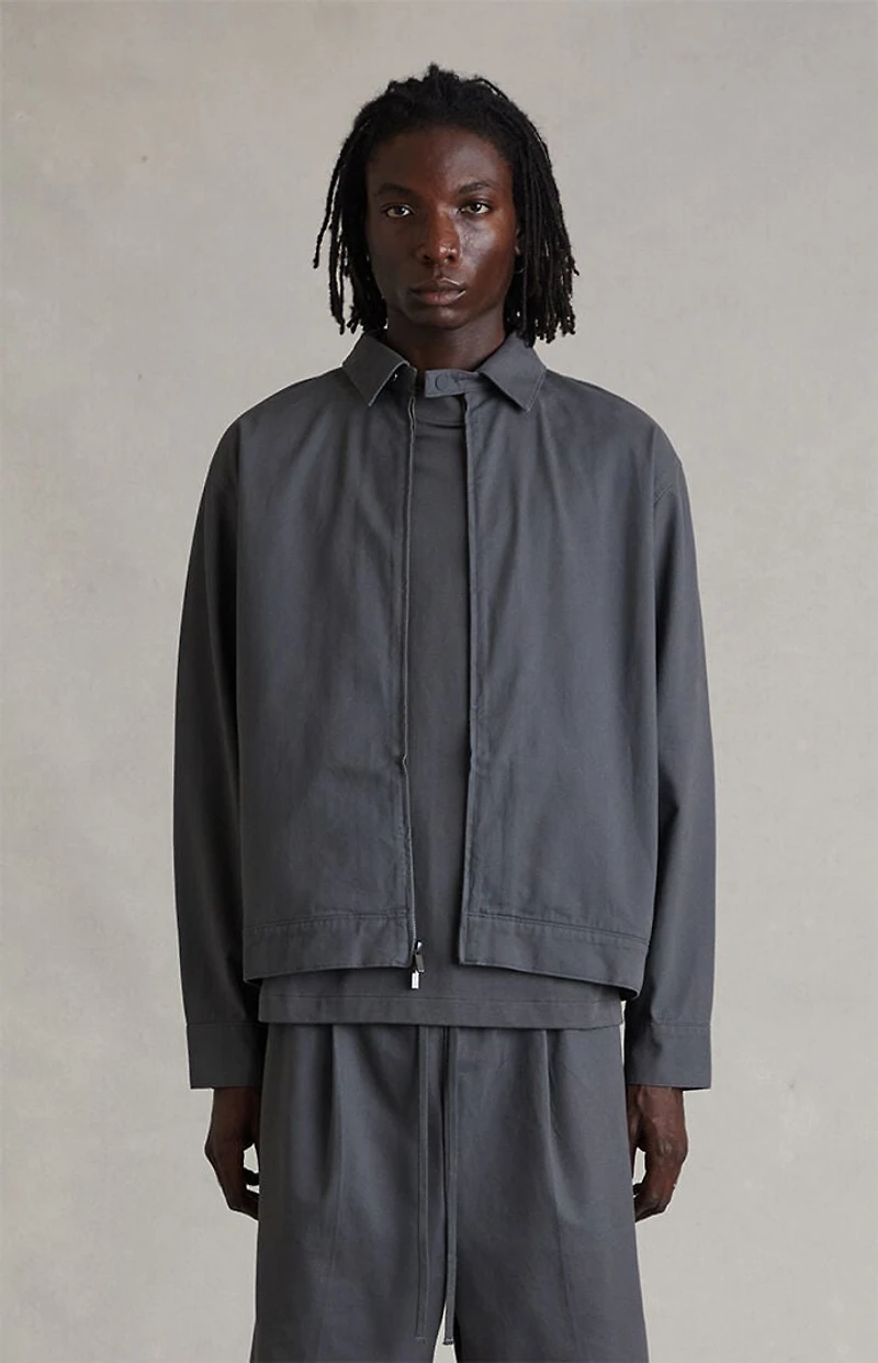 Fear of God ESSENTIALS Iron Gray Work Jacket