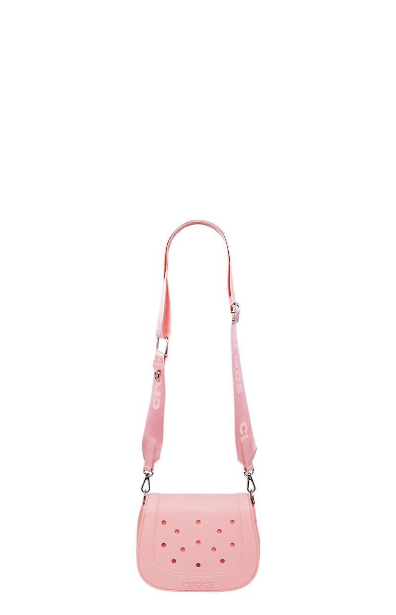 Crocs Pink Crossbody Bag