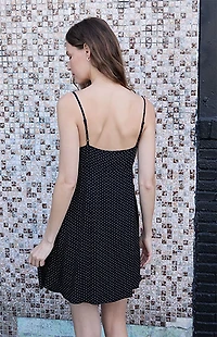 John Galt Polka Dot Mini Dress