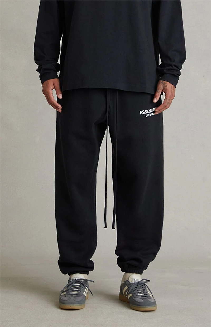 Fear of God ESSENTIALS Vintage Black Classic Sweatpants