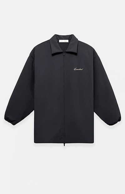 Fear of God ESSENTIALS Vintage Black Signature Filled Barn Jacket
