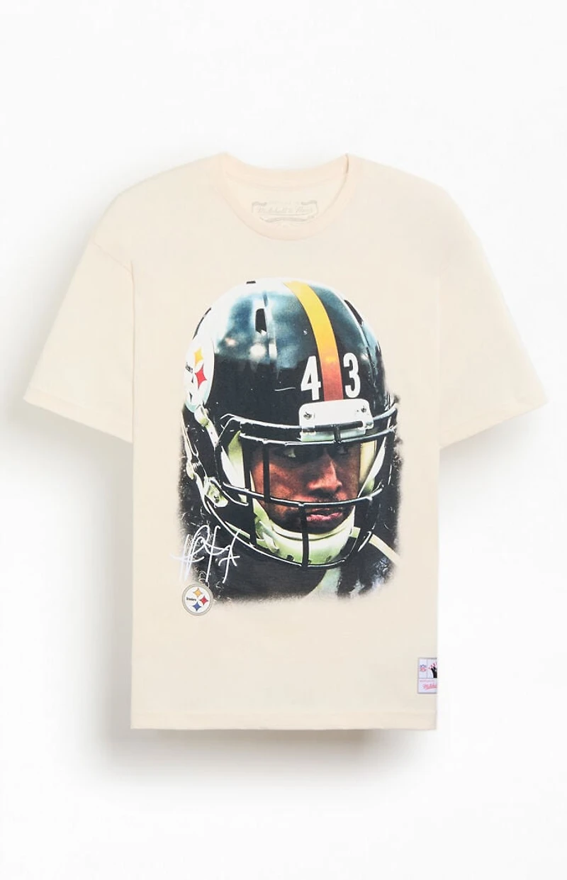 Mitchell & Ness Troy Poamalu Big Head T-Shirt