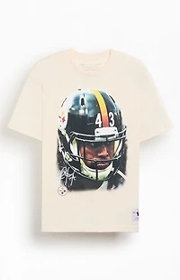 Mitchell & Ness Troy Poamalu Big Head T-Shirt