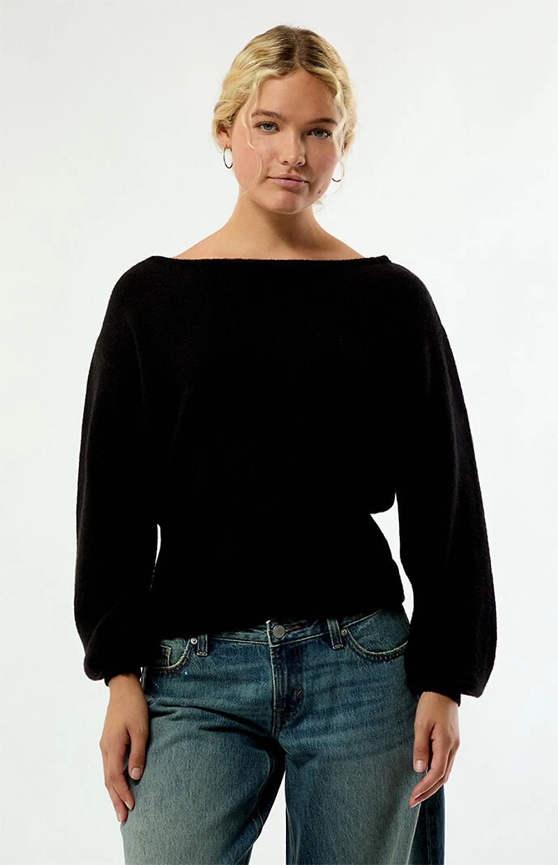 Your Favorite Harley Off-The-Shoulder Sweater