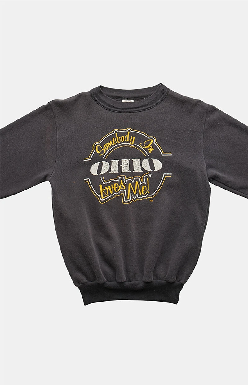 PS VINTAGE '90s Somebody in Ohio Loves Me Crew Neck Sweatshirt