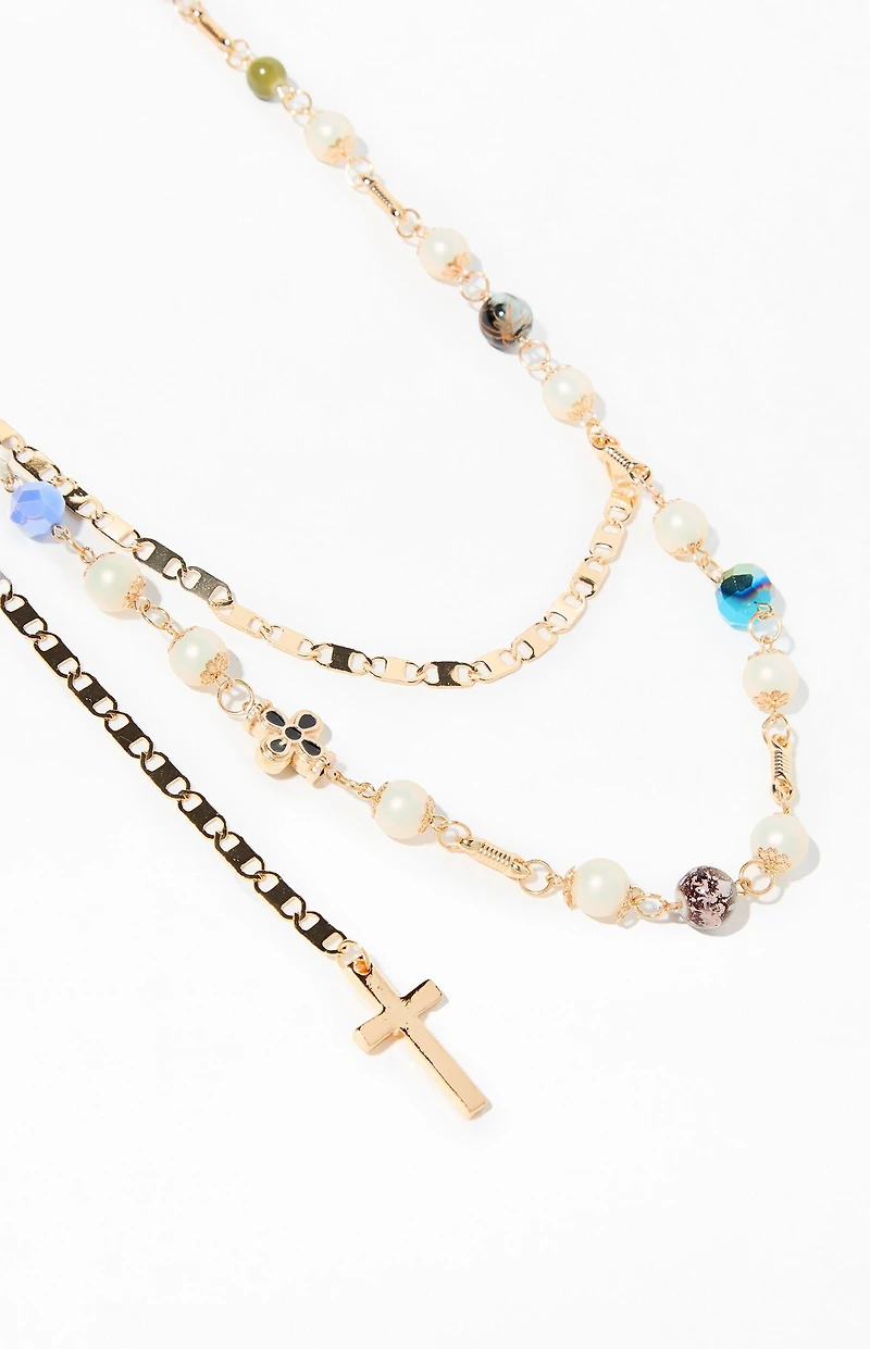 Pacsun Cross Wallet Chain