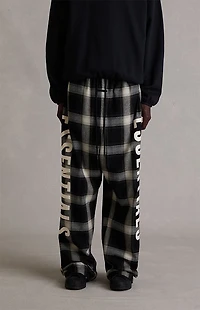 Fear of God ESSENTIALS Iron Gray Plaid Lounge Pants