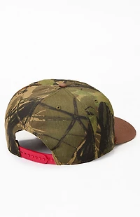 Pabst Blue Ribbon Camo Snapback Hat