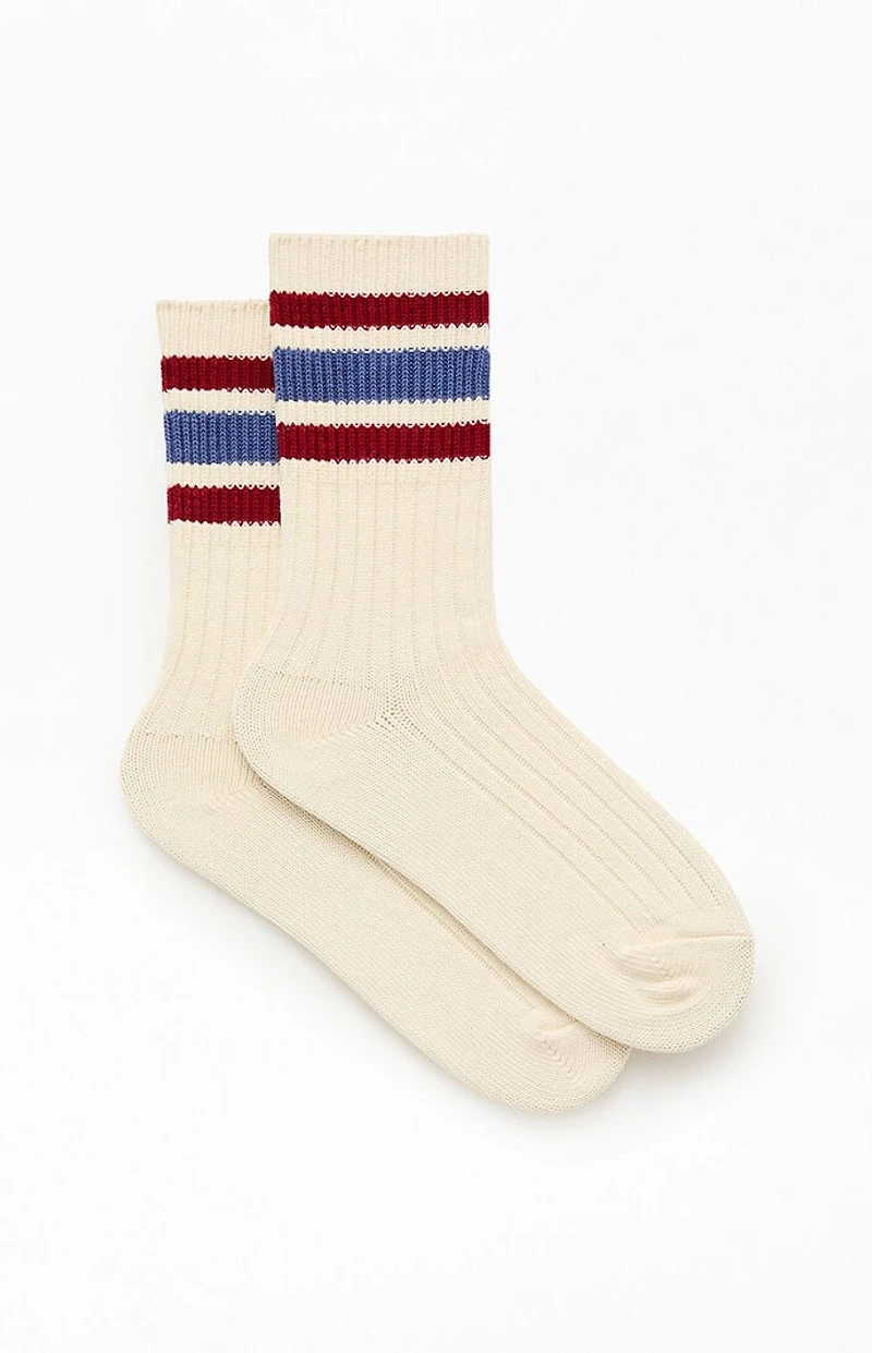 Pacsun Americana Varsity Stripe Crew Socks