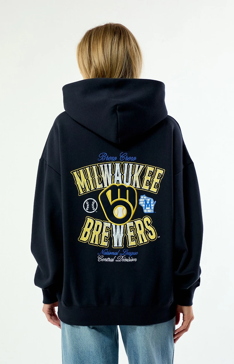 WILD COLLECTIVE x MLB Milwaukee Brewers Hoodie
