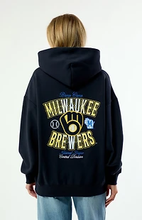 WILD COLLECTIVE x MLB Milwaukee Brewers Hoodie