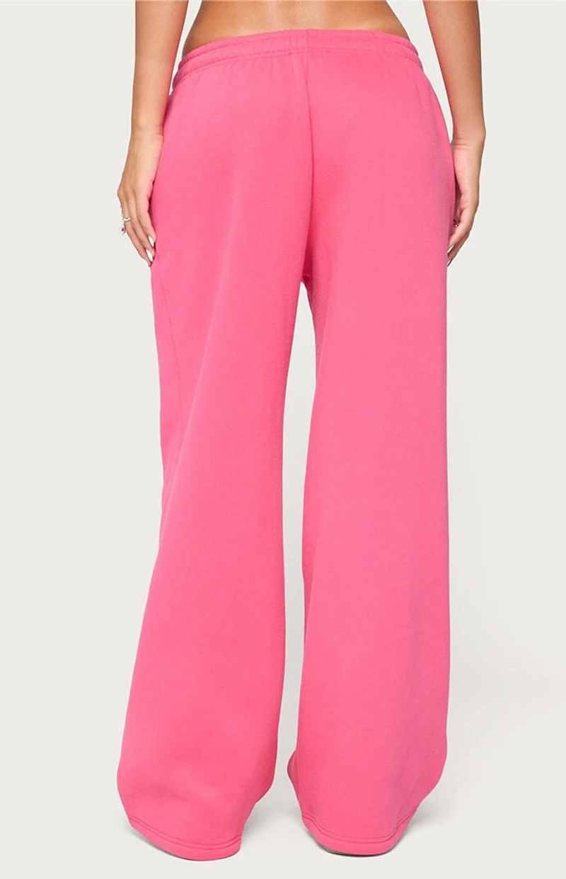 Edikted International Wide Leg Sweatpants