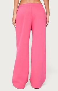 Edikted International Wide Leg Sweatpants