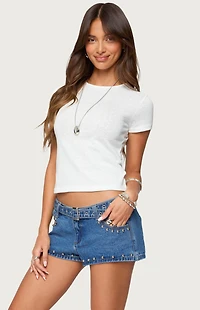 Edikted Nikkey Semi Sheer T-Shirt