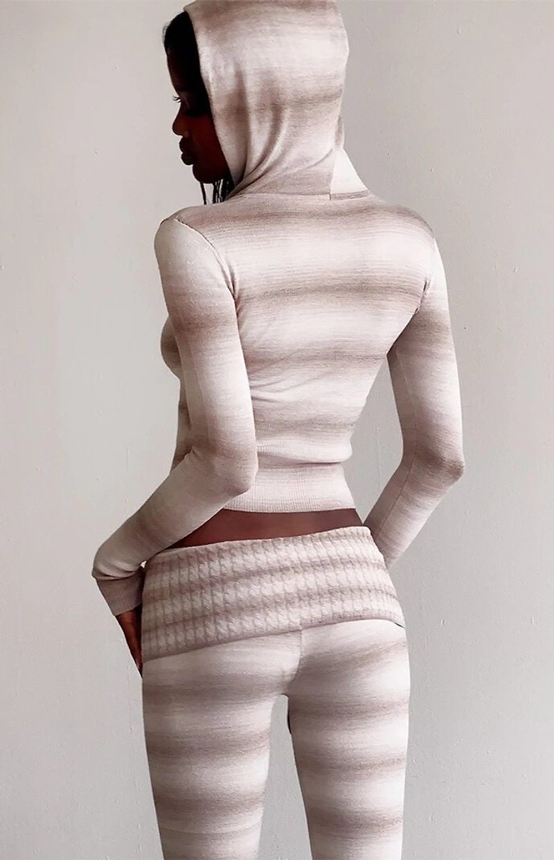 Tiger Mist Marissa Zip Up Knit Hoodie