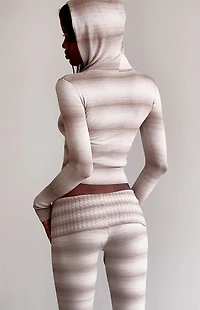 Tiger Mist Marissa Zip Up Knit Hoodie