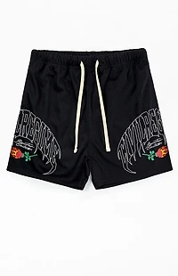 Civil Rose Claws Mesh Basketball Shorts
