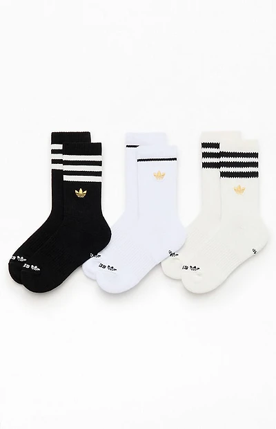 adidas 3 Pack Originals Limited Crew Socks