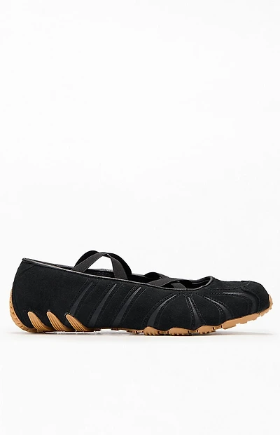 adidas Women's Black Ghost Sprint Ballet Sneakers