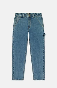 WeSC Medium Blue Denim Carpenter Pants