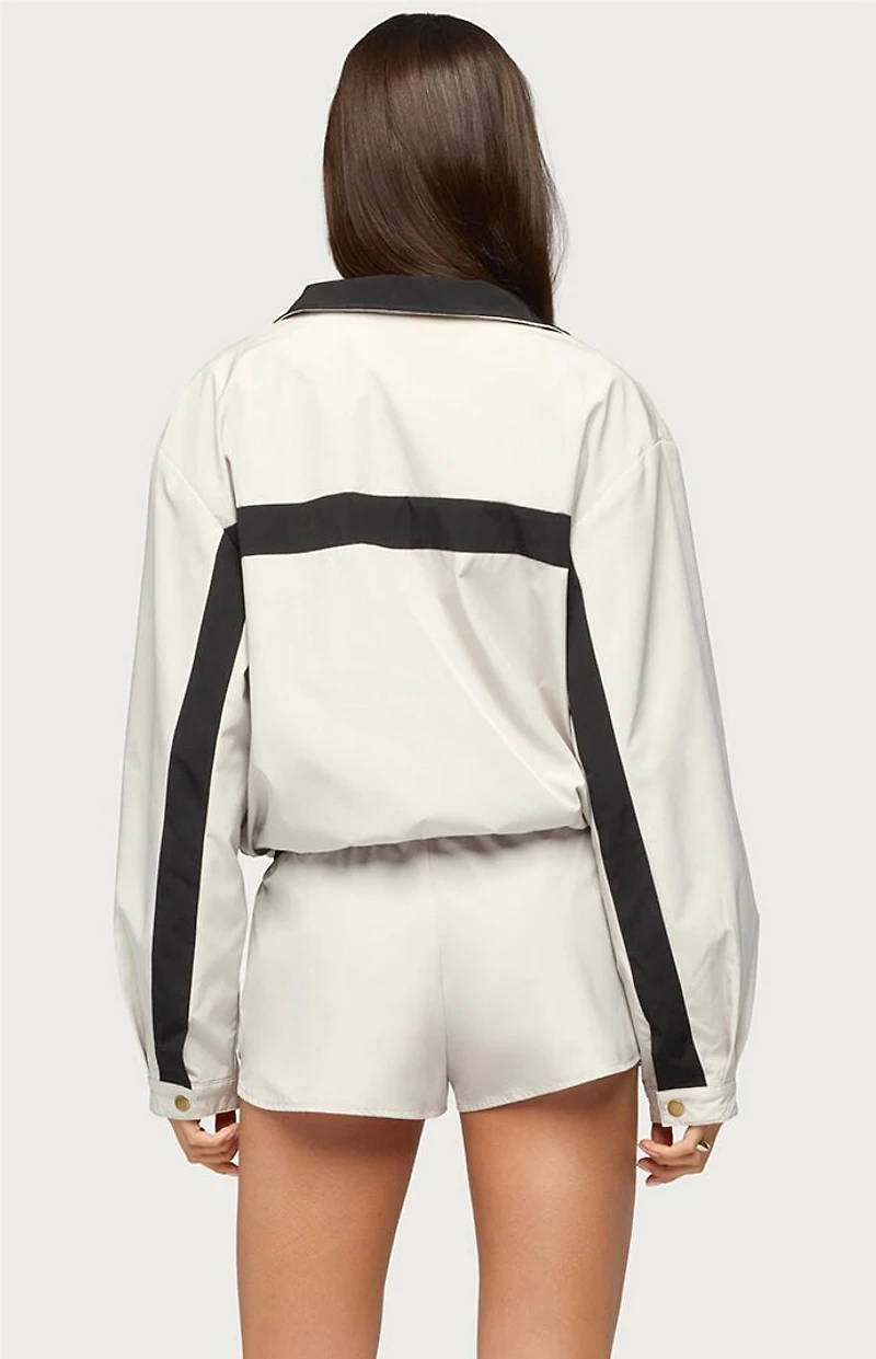 Edikted Emrie Stripey Nylon Jacket