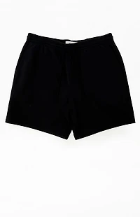 Pacsun Fleece Black Sweat Shorts