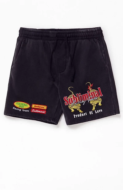 Pacsun Subliminal Fleece Volley Sweat Shorts