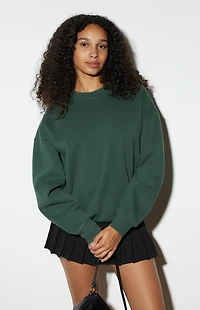 Pacsun Core Washed Crew Neck Sweatshirt