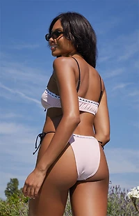 Pacsun Pink Becka Side Tie Bikini Bottom