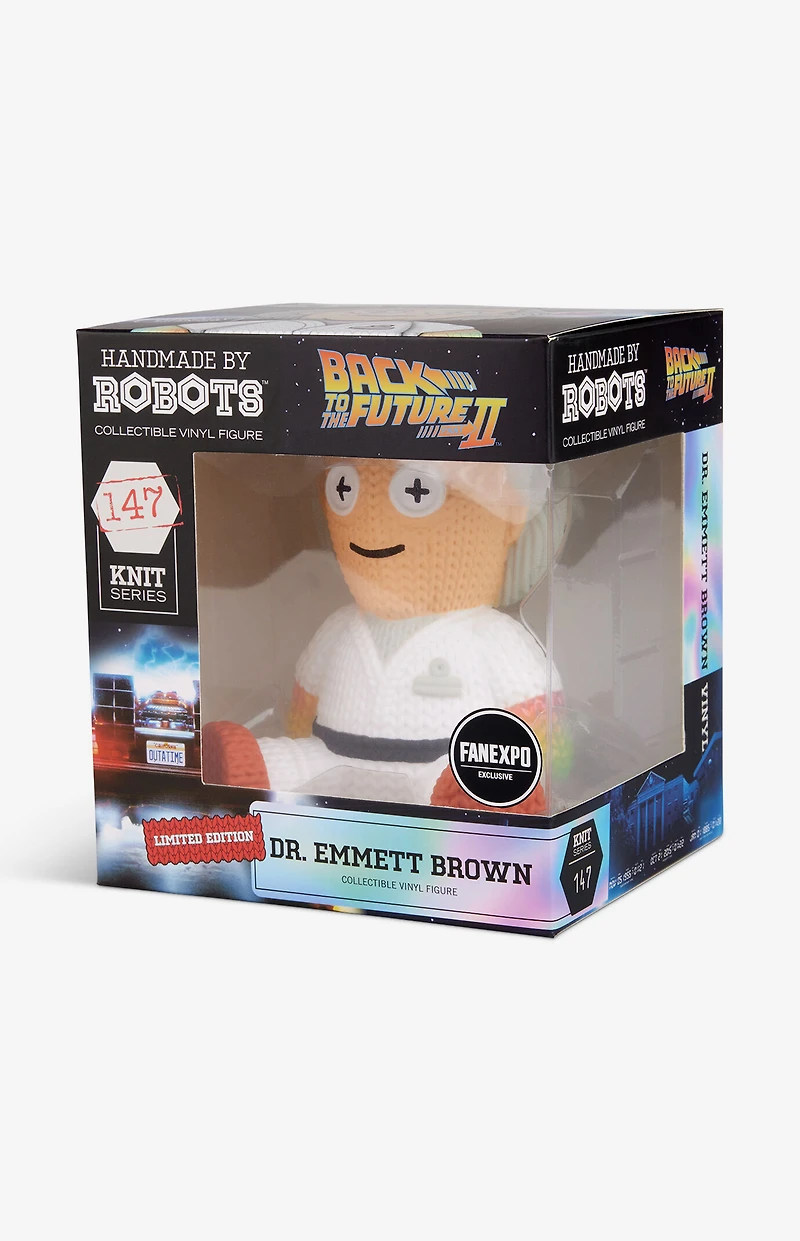 Back to the Future II Dr. Emmett Brown 147 Knit Series Vinyl Figure