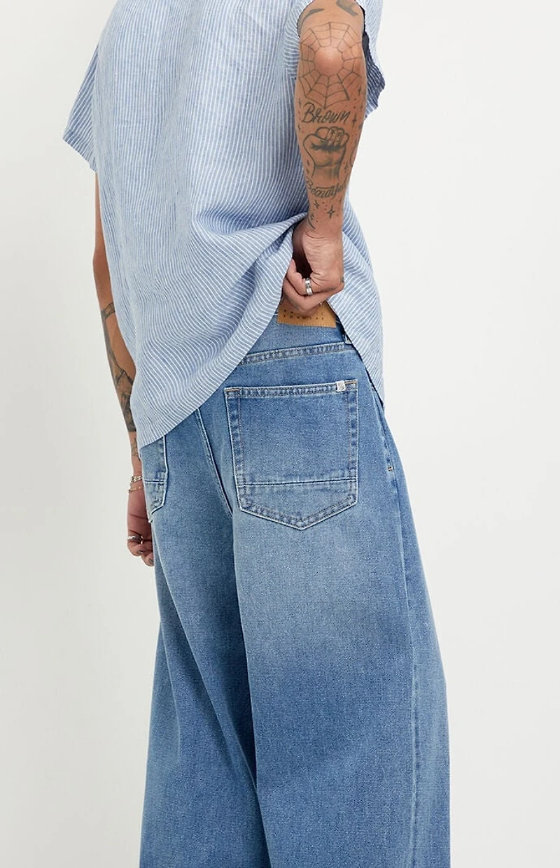 Pacsun Blake Extreme Baggy Jeans Lighter Blue