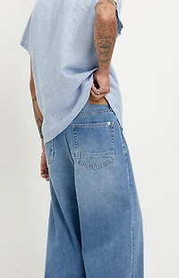 Pacsun Blake Extreme Baggy Jeans Lighter Blue