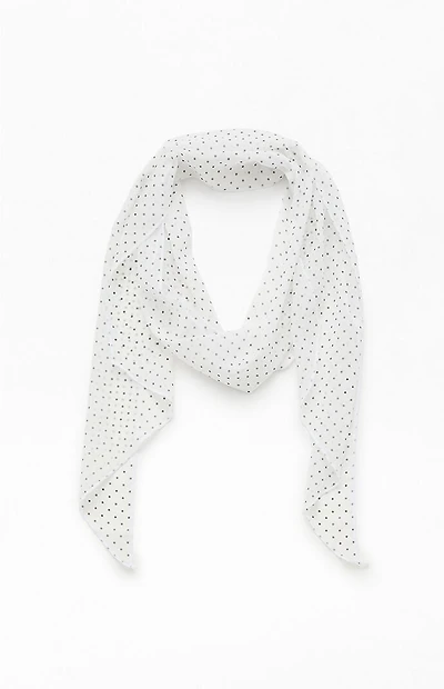 John Galt Polka Dot Scarf