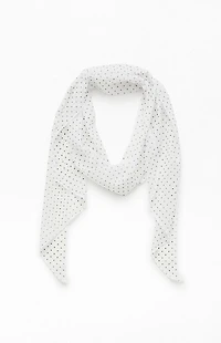 John Galt Polka Dot Scarf