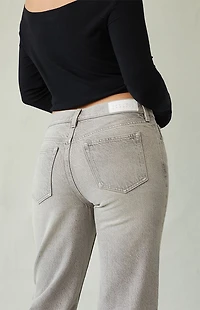 Pacsun Jordyn Low Rise Straight Leg Jeans Gray