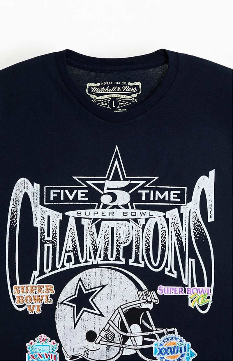 Mitchell & Ness NFL Dallas Cowboys Superbowl Champions T-Shirt
